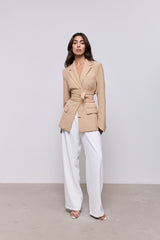 Belted Blazer