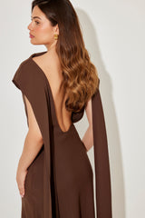 Drape Maxi Dress