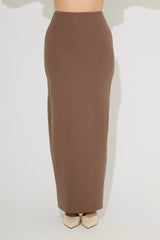 Compact Jersey Maxi Skirt