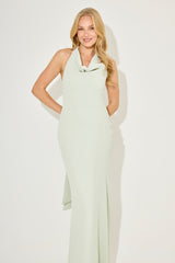 Cowl Neck Maxi Dress