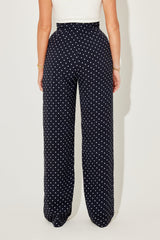 Polka Dot Wide Legs