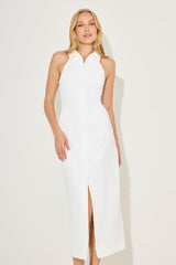 Collar Maxi Dress