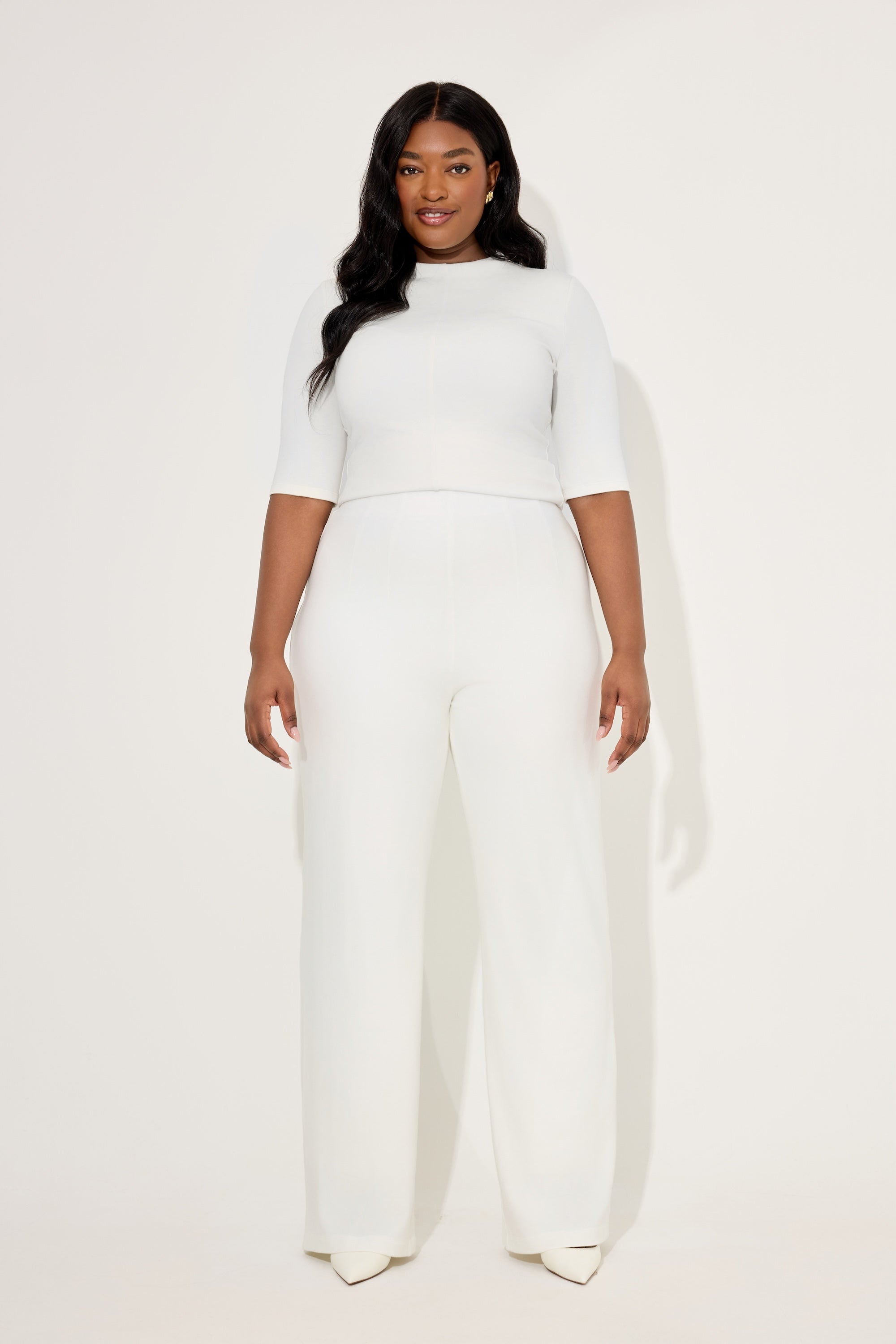 Cotton Mix Jersey Trousers