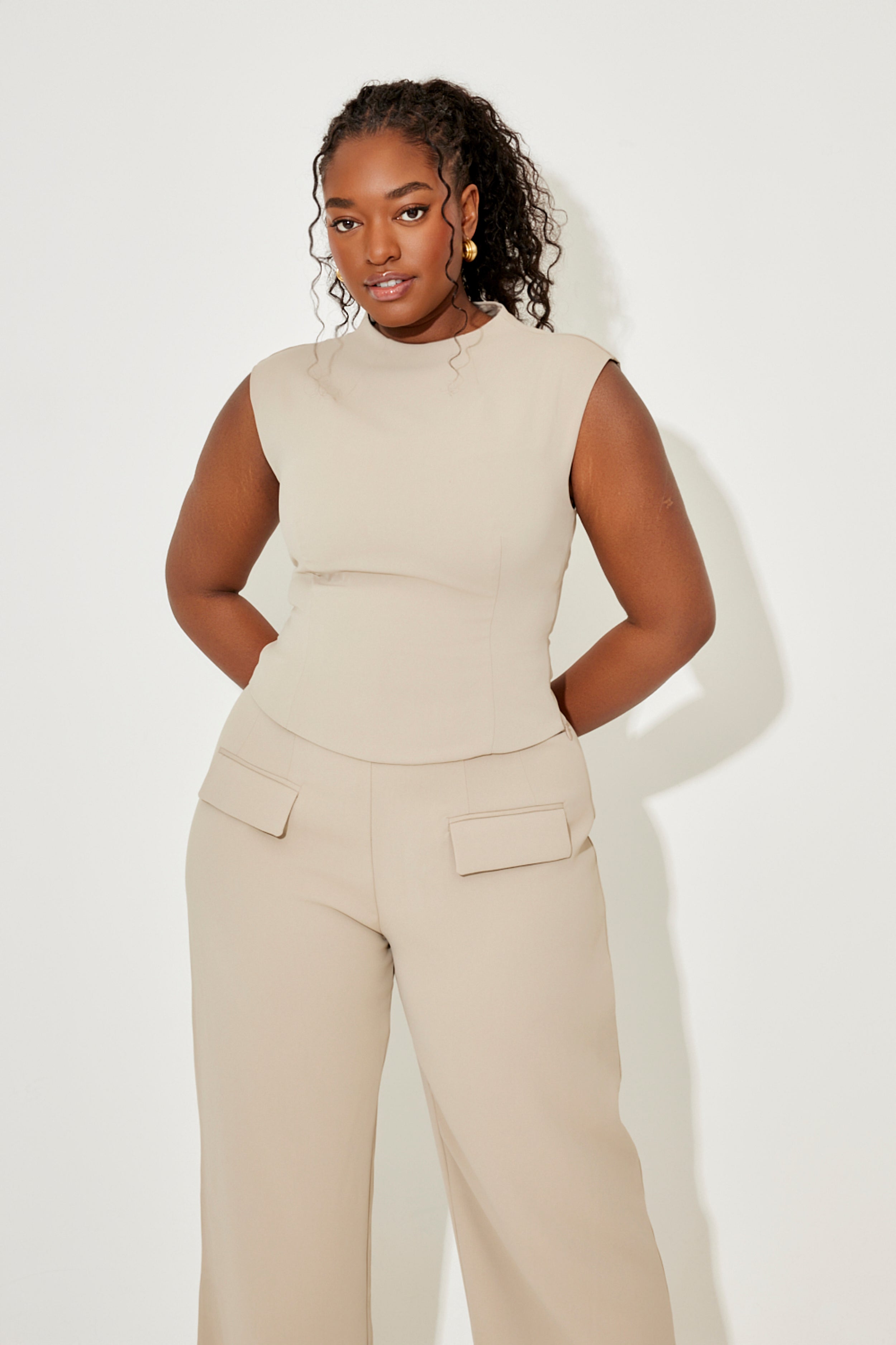 Wide Leg Trousers