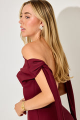 Drape Mini Dress