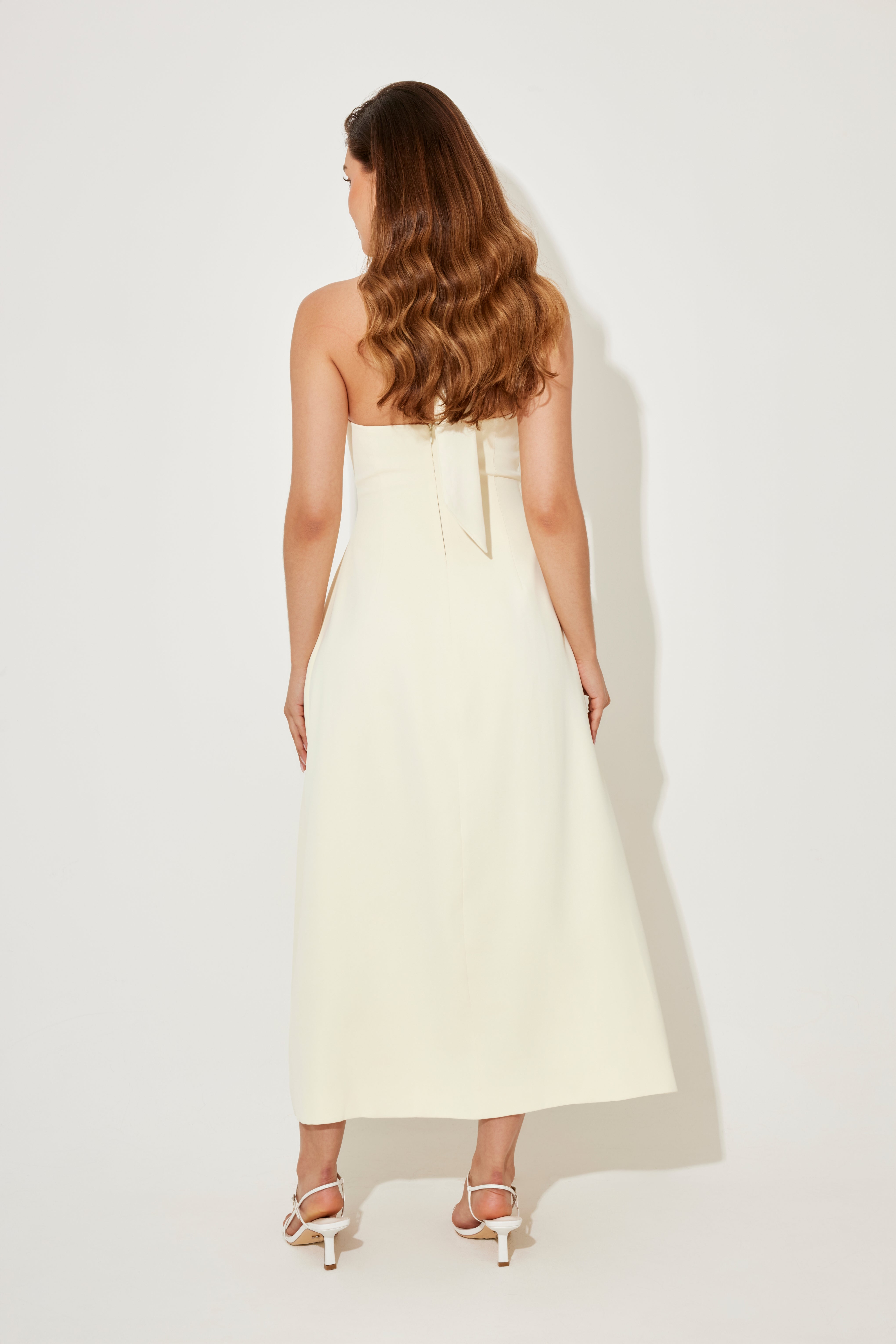 Volume Midi Dress