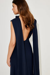 Drape Maxi Dress