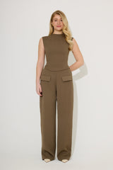 Wide Leg Trousers