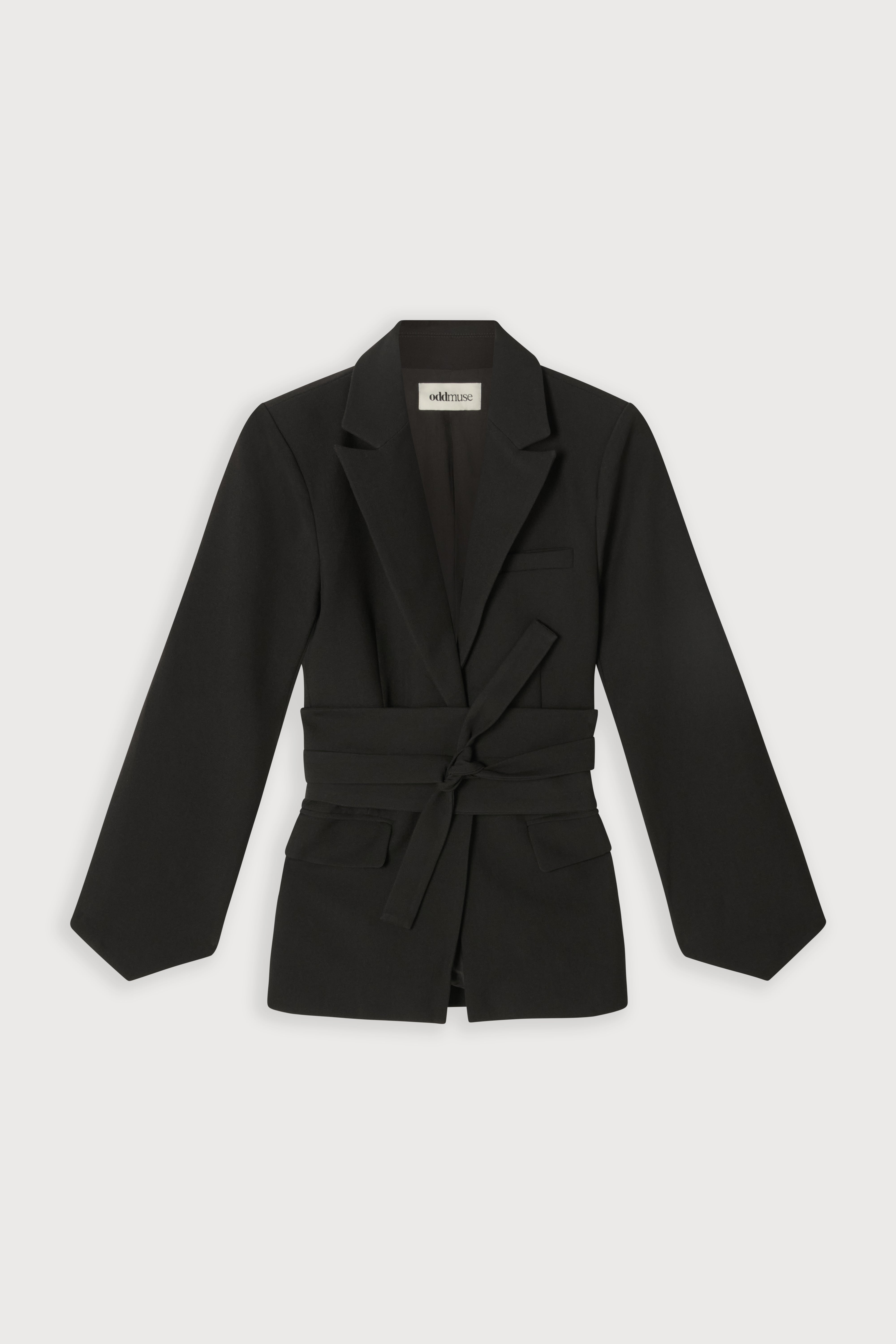 Belted Blazer