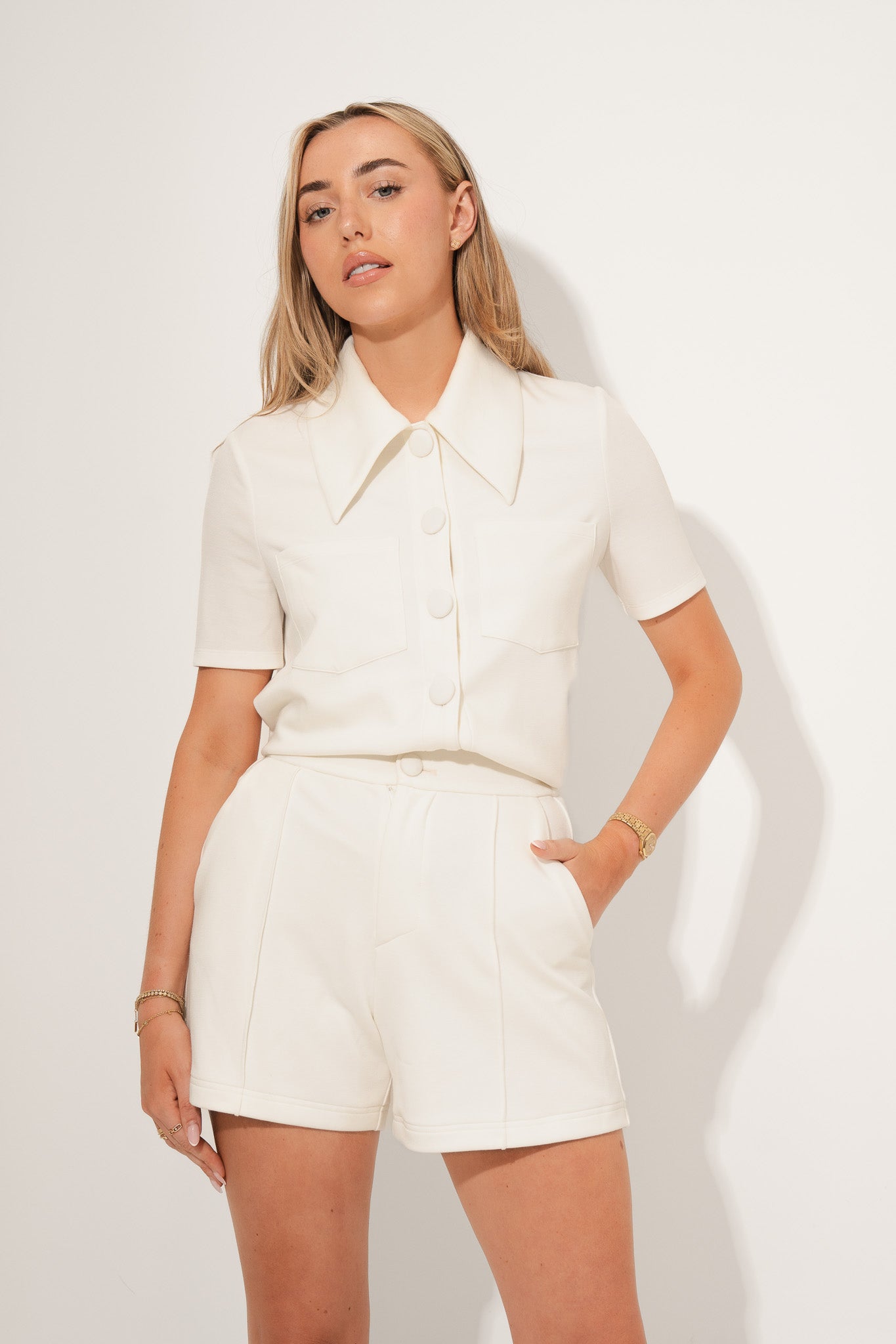 Short Sleeve Loungewear Shirt