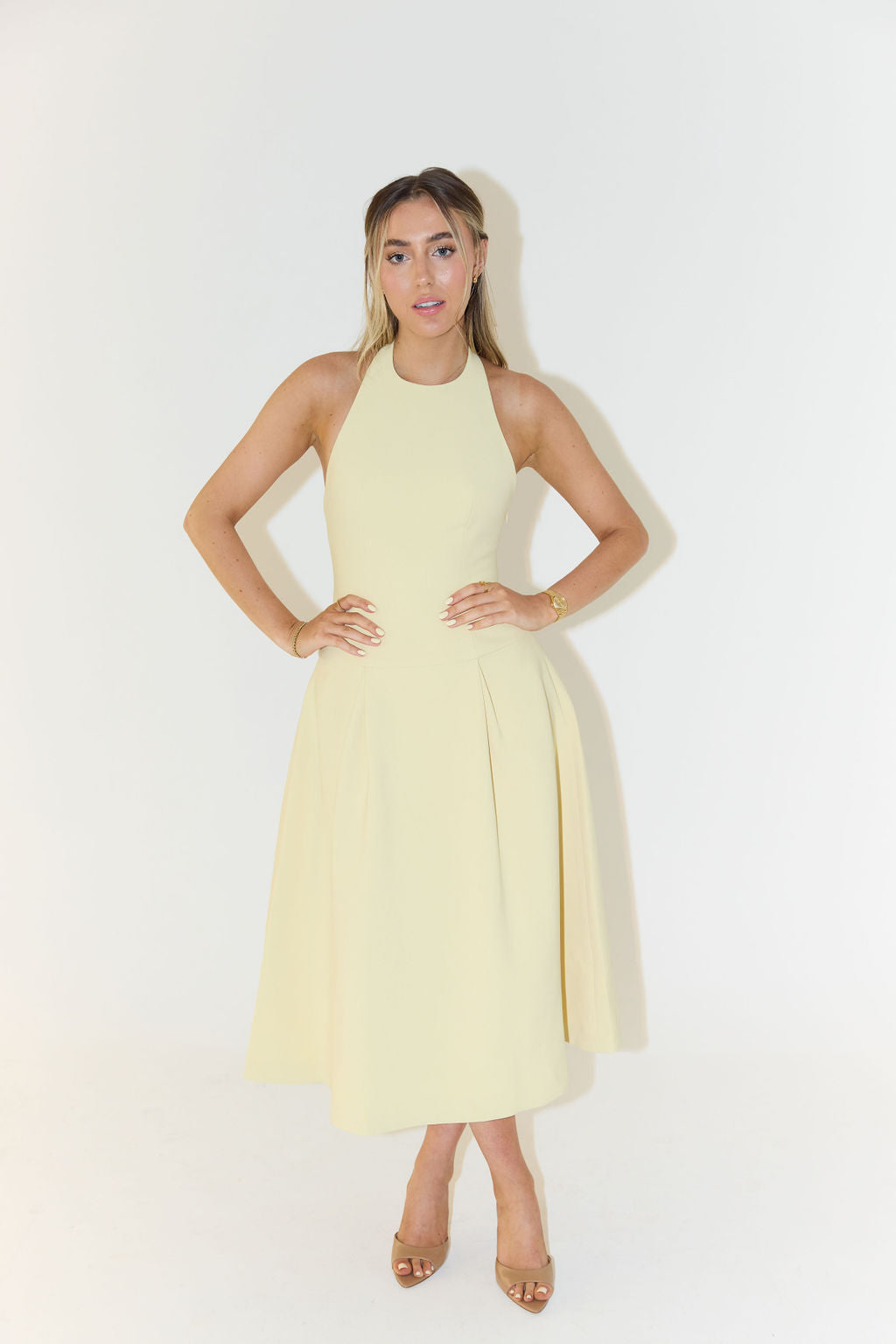 Hem Midi Dress