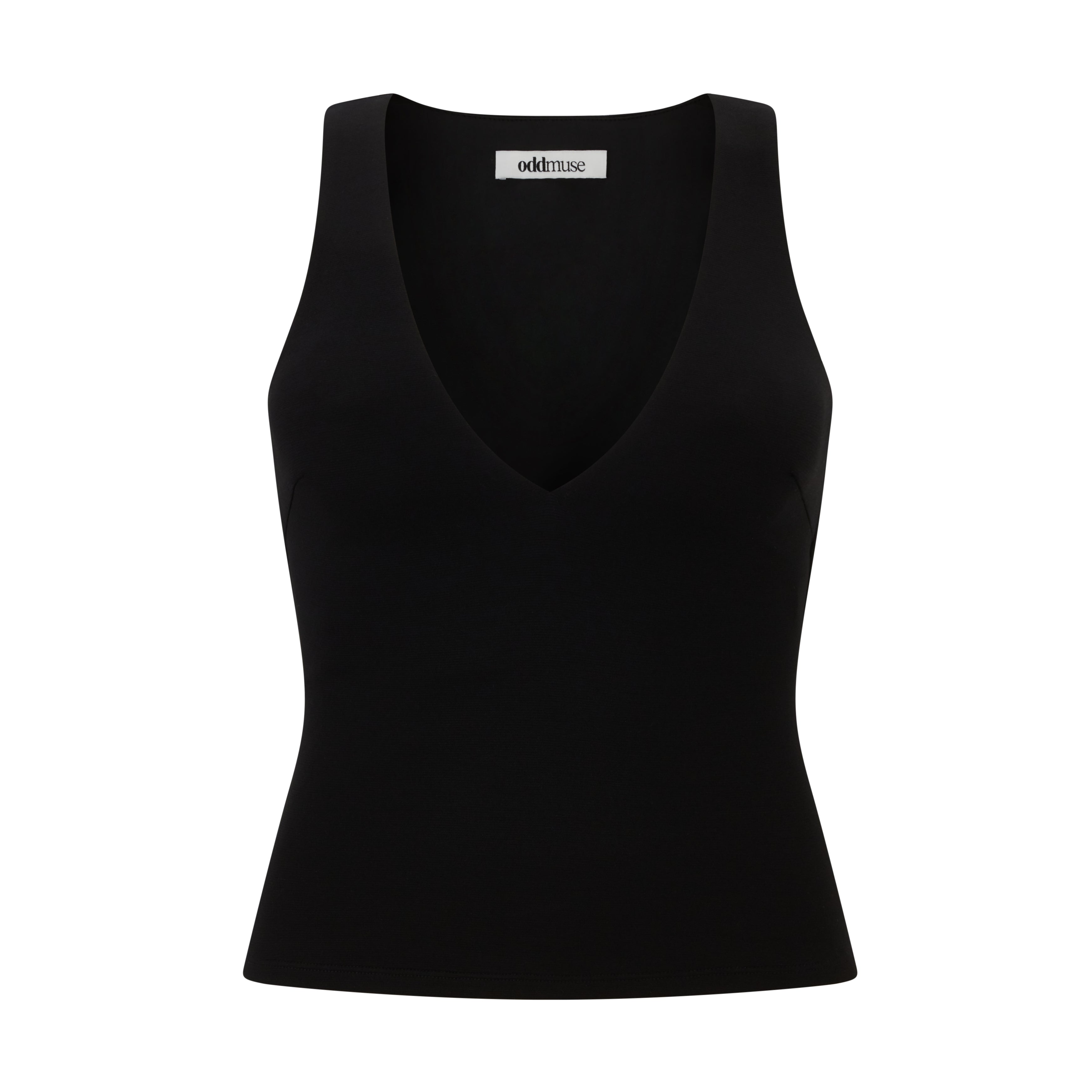 V-Neck Knitted Top